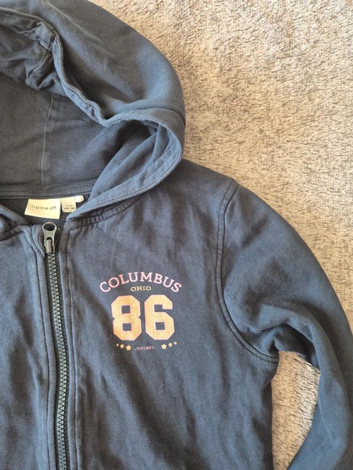 Veste à capuche 9-10 ans - photo numéro 2