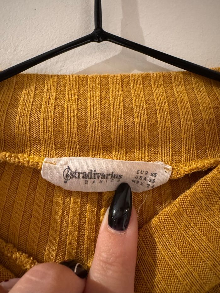 Pull moutarde - Stradivarius - photo numéro 5
