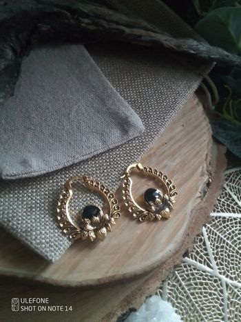 Boucles d'oreilles lotus