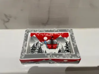 Porte savon téléphérique hiver Terres et Couleurs 