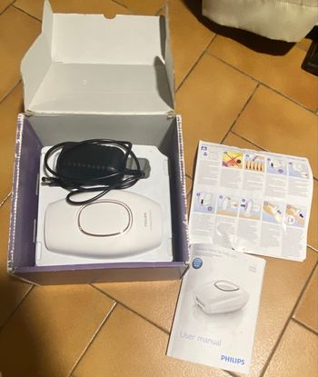 Épilateur lumière pulsée Philips