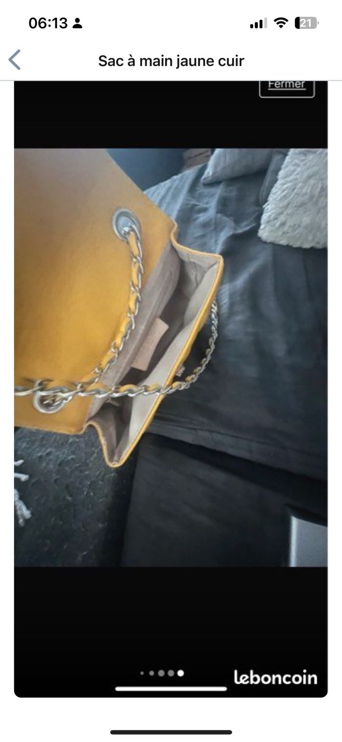 Sac véritable cuir - photo numéro 4