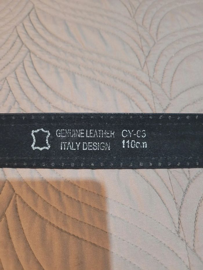 Ceinture cuir 110 cm - photo numéro 2