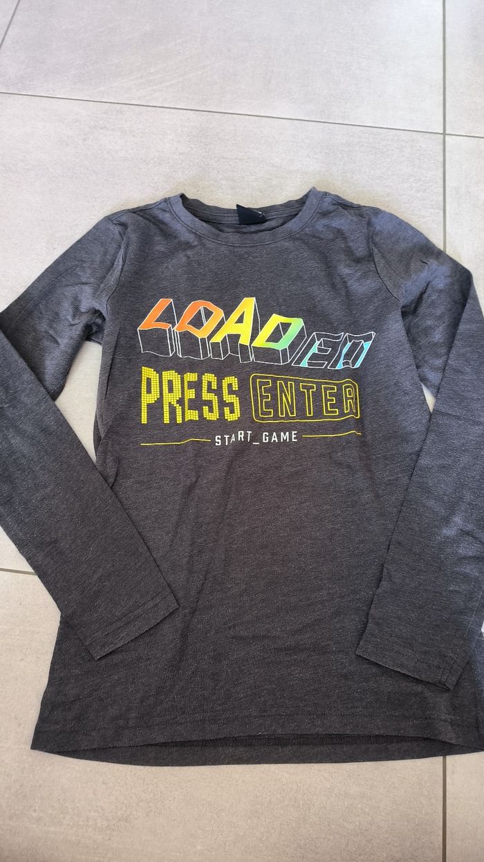 T shirt et haut manches longues 12 ans q - photo numéro 9