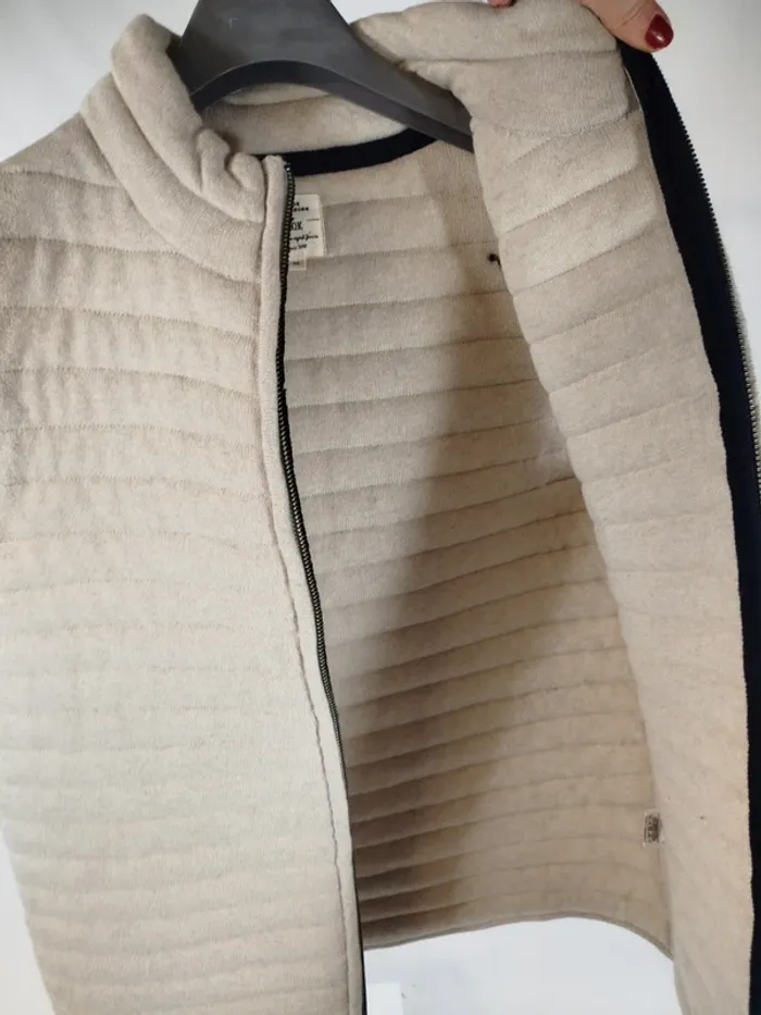 Veste sans manche en mérinos JACK x Bande de joueur A212 - photo numéro 8