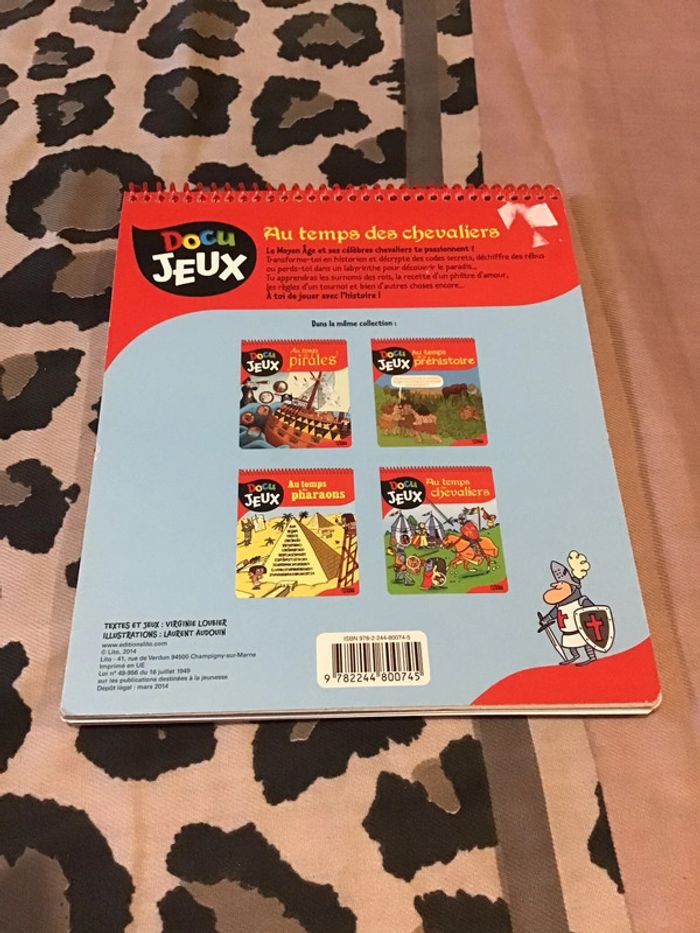 Livre multi activités Au temps des chevaliers - photo numéro 9