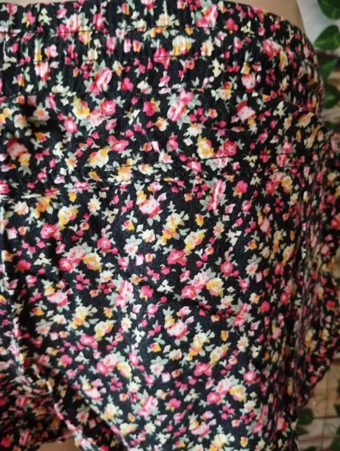 🌸Short fleuri Denim&Co Taille 40🌸 - photo numéro 4