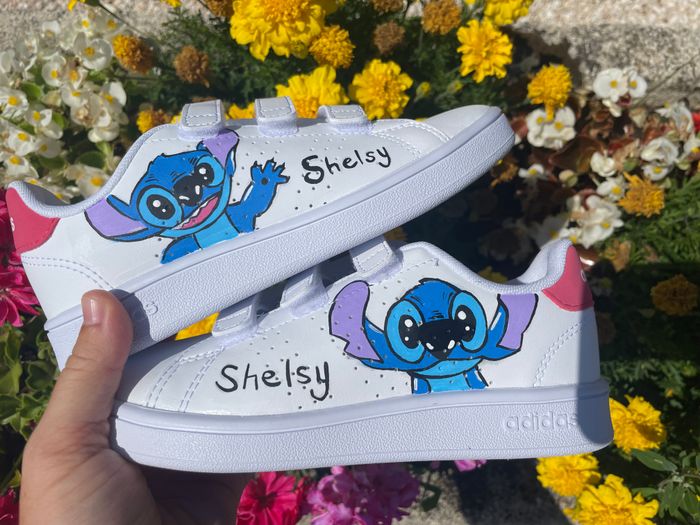 Basket Customisées Stitch - photo numéro 2
