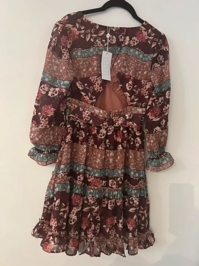 Sage the Label Robe imprimée, florale neuf avec étiquette - photo numéro 2
