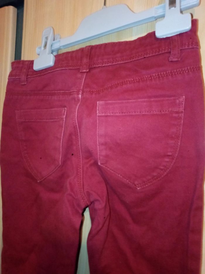 Jean slim bordeaux kiabi - photo numéro 6