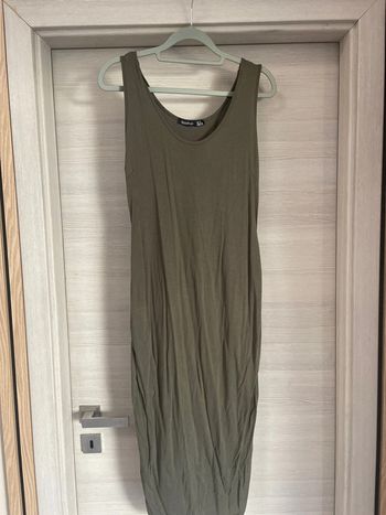 Robe de grossesse verte kaki