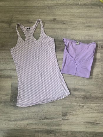 Ensemble debardeur -maillot manches longues
