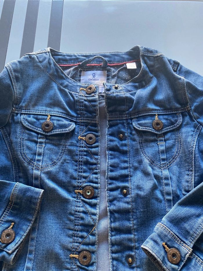Veste en jeans taille 6 ans - photo numéro 2