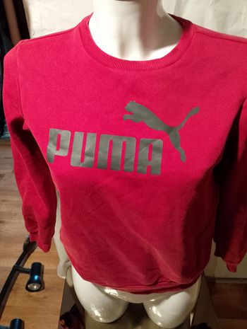 swet shirt rouge 12ans