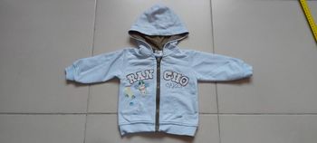 Gilet zippé à capuche 12 mois