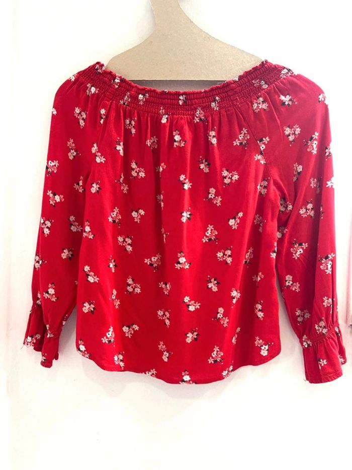 Blouse rouge - photo numéro 2