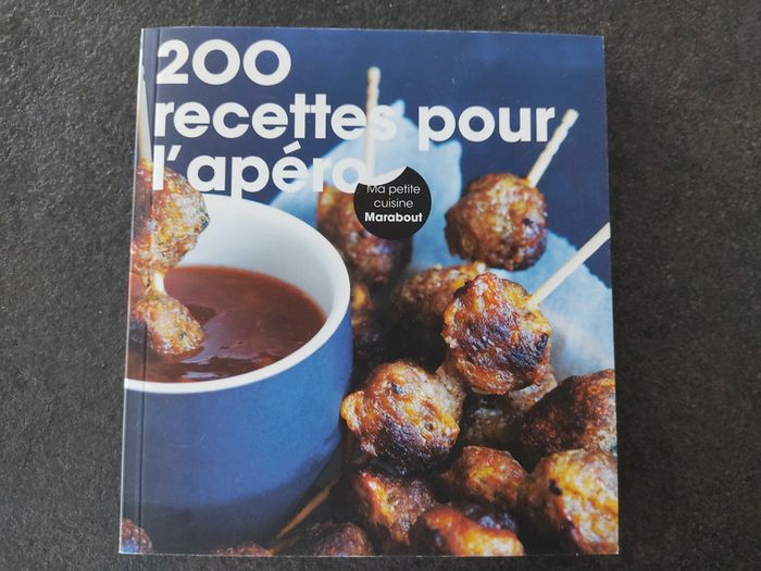 Livre 200 recettes pour l'apéro