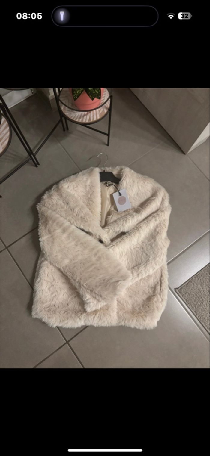 Manteau fourrure tendance