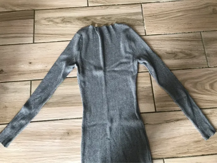 Robe longue  grise d&z fashion S - photo numéro 6