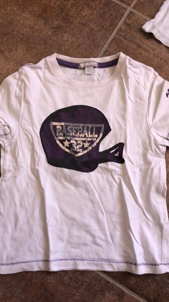 Lot tee-shirts 👕 3A (8 pièces) - photo numéro 2