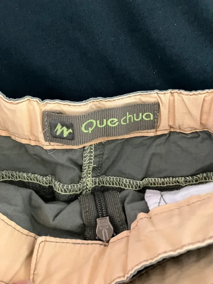 Jupe short fille Quechua kaki - photo numéro 3
