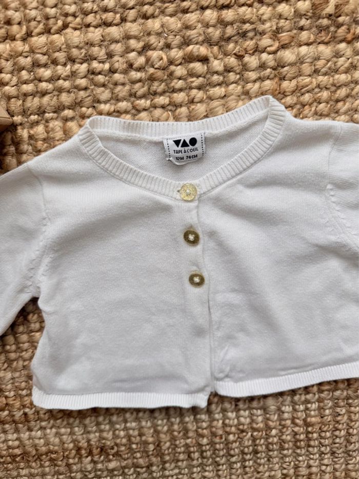 Gilet TAO 12mois / 74cm - photo numéro 2