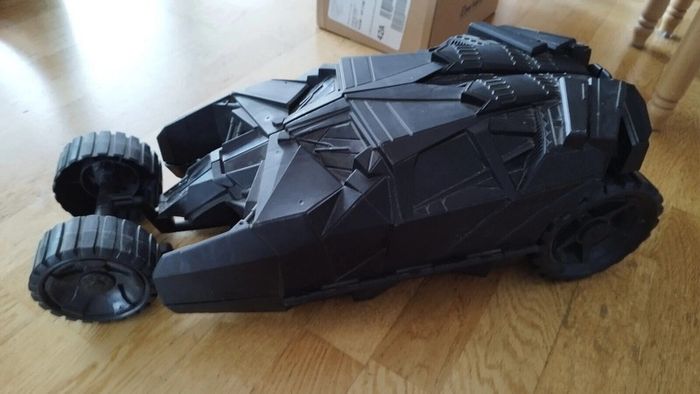 Batman Begins Playset Mattel Batmobile Gotham City Tumbler Transforming vintage - photo numéro 5