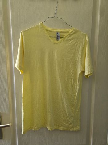 T-shirt Babou Jaune Pâle 100% Coton - Taille S en bon état