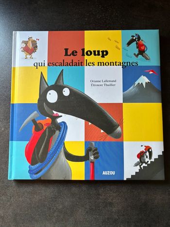 Livre le loup qui escaladait les montagnes Auzou