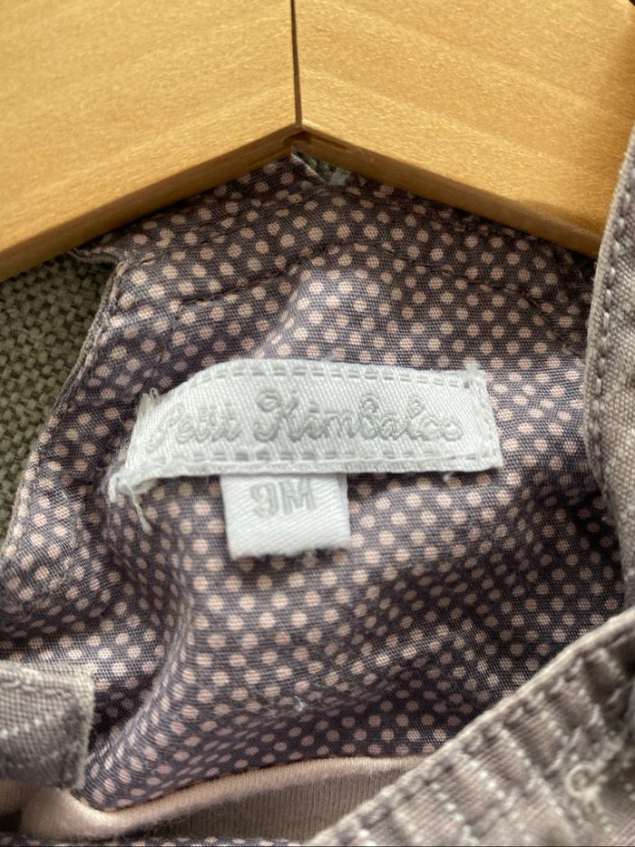 Robe été à fines bretelles lila /le petit trésor de maman « petit kimbaloo » 9 mois - photo numéro 4
