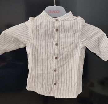 Chemise beige