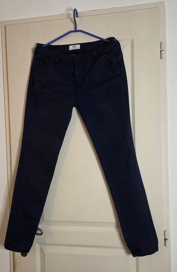 Pantalon Le Temps des Cerises T.29 (38/40 FR) – bleu marine – coupe slim chic – excellent état