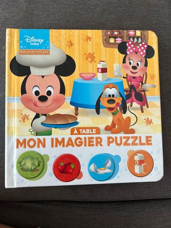 Lot de 3 imagiers puzzles