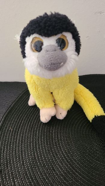 Nature Planet Peluche câline écureuil singe primate