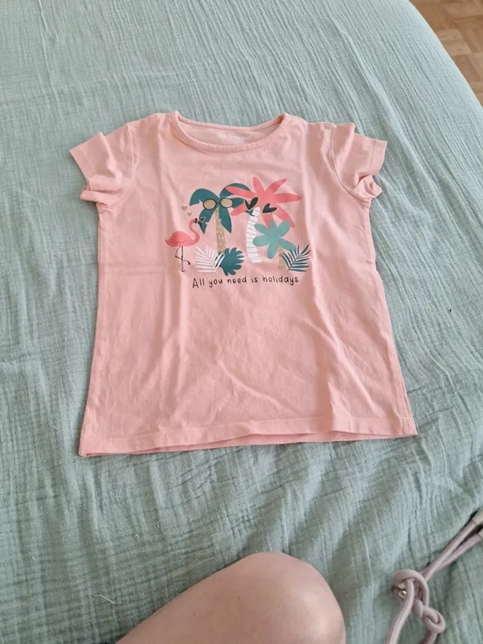 Tee shirt palmier