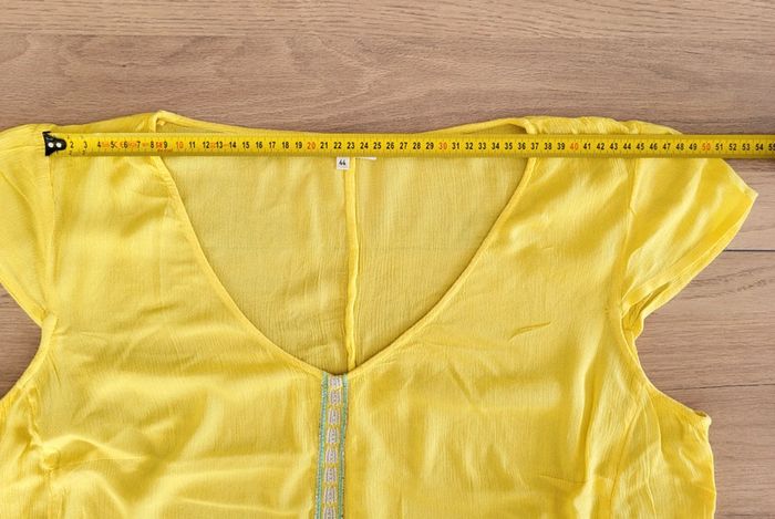 Blouse manches courtes jaune Grain de Malice Taille 44 - photo numéro 8