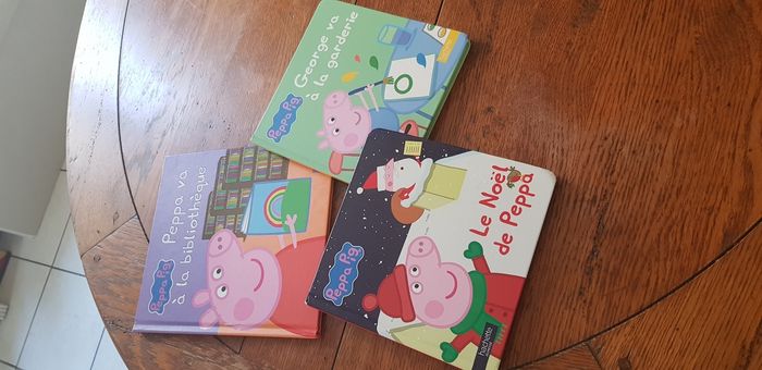 Lot 3 livres Peppa Pig