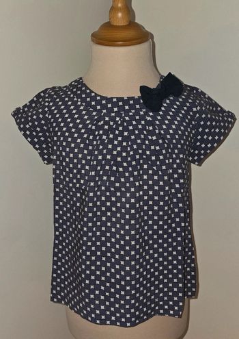 Blouse avec noeud Cyrillus 6 ans