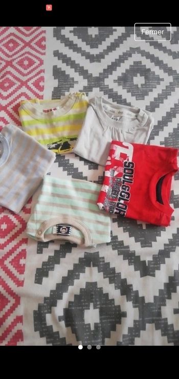 T shirt manches courtes garcon