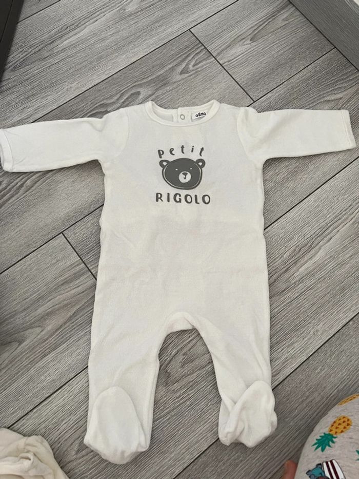 Pyjama velours Gémo