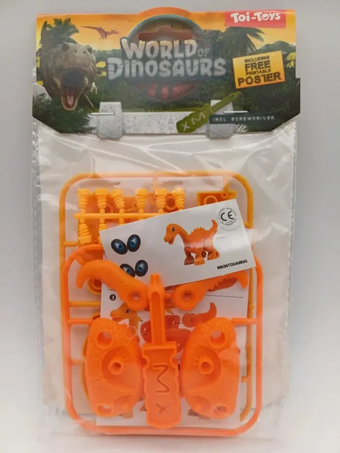 Lot de 4 Kits Dinosaures à Monter – World of Dinosaurs – Neuf - photo numéro 8