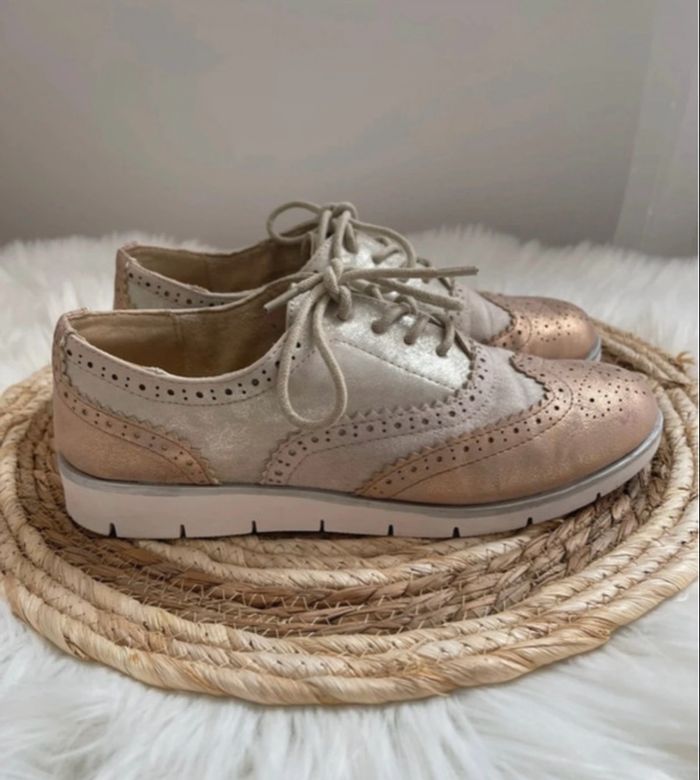 Chaussures à lacets pour femme Gemo - photo numéro 4