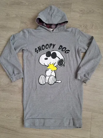 Robe pull à capuche