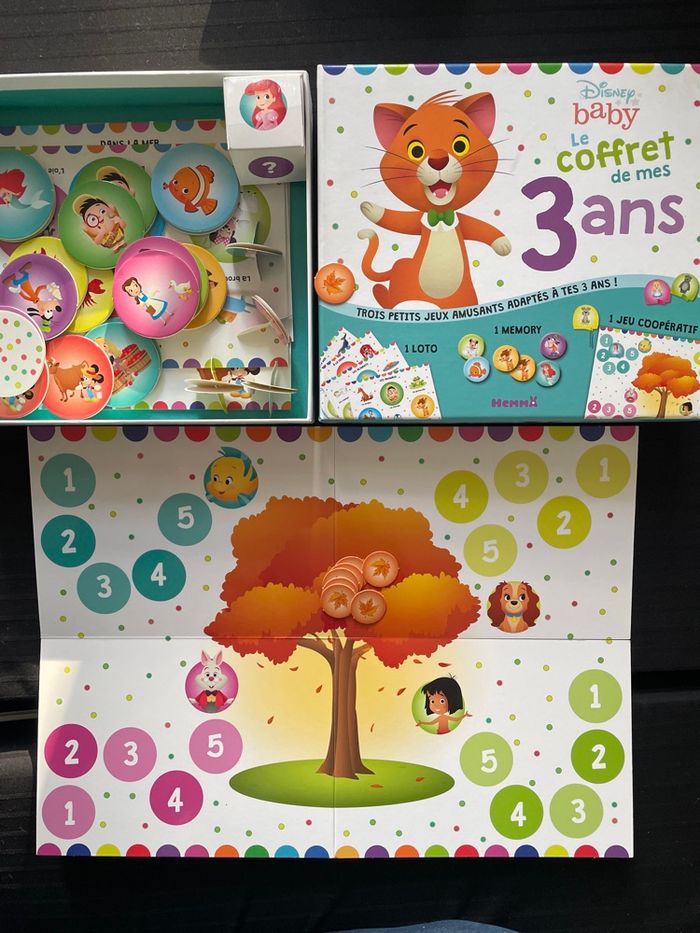 Le coffret de mes 3 ans Disney Baby