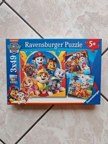 Puzzles Pat' Patrouille 3x49 pièces Ravensburger 
