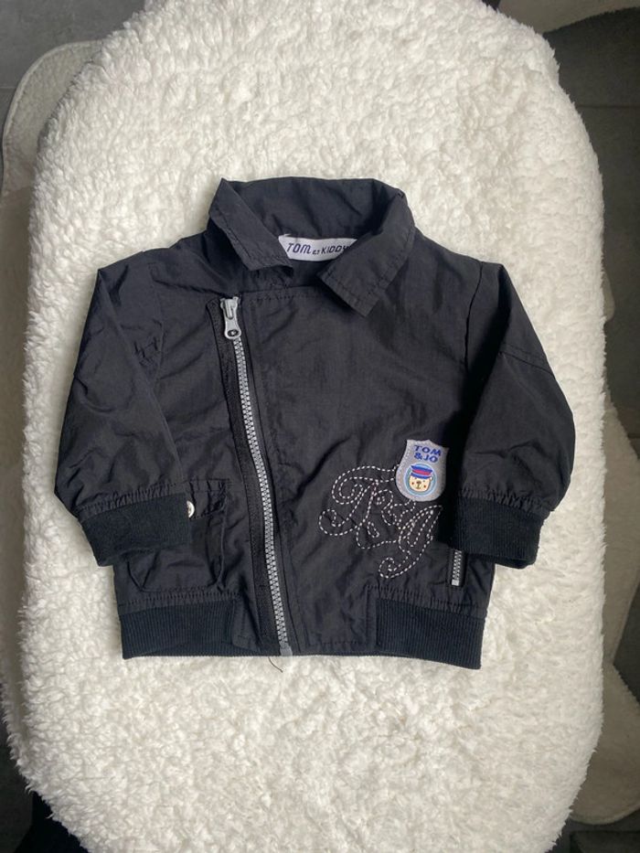 Veste noir garçon tom&kiddy 6 mois