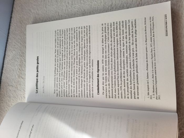 Livre Ecologie & Politique - Sciences Pro - Les Presses - photo numéro 9