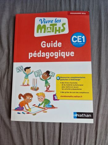 Guide pédagogique vivre les maths ce1
