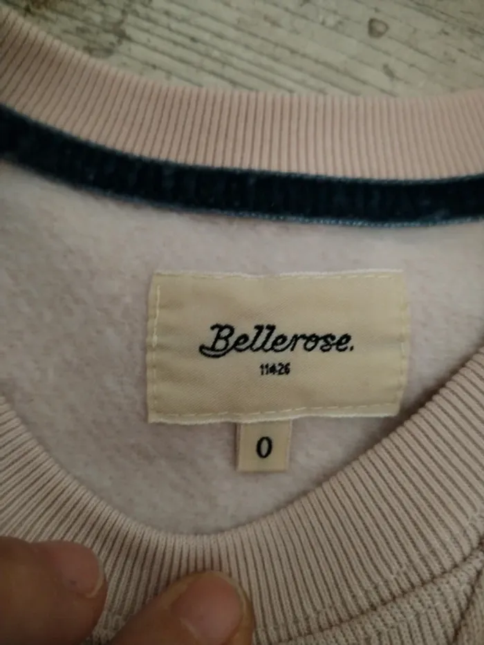 Sweat rose pâle Bellerose - photo numéro 6