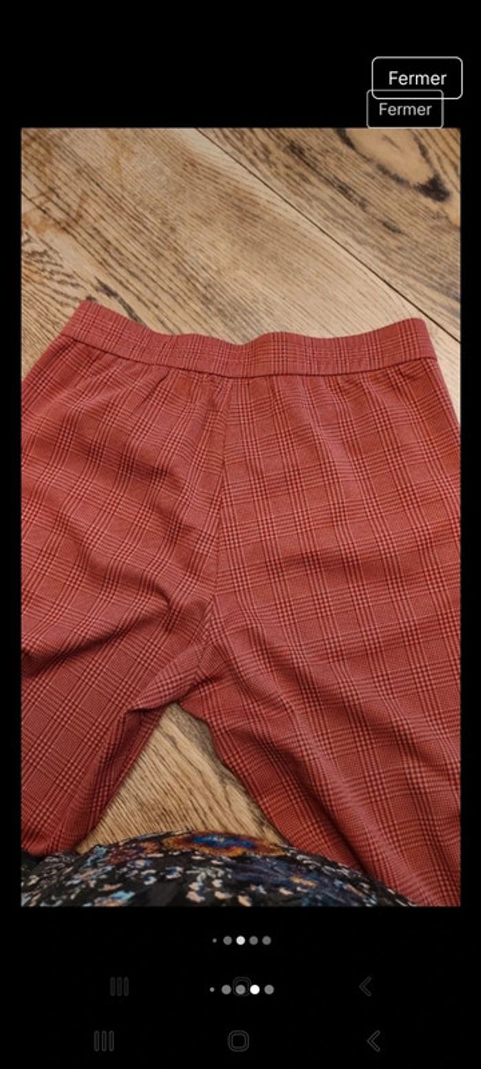 Pantalon Jaqueline de Jong rouge/noir eu M - photo numéro 12